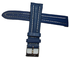 Uhrenarmband Lederarmband Blau