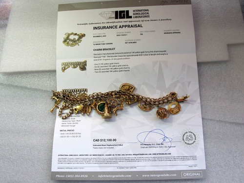 14k gelbgold armband - gelbgold,