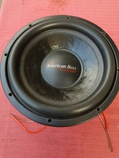 American Bass hd12d1 30.5cm Tieftöner 3000 Watt MAX 1 Ohm DVC
