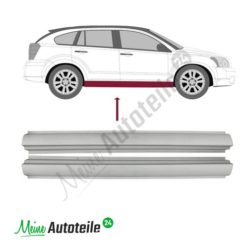 Reparaturblech schweller - 2x,