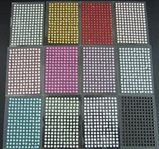 selbstklebende Halbperlen 4 mm verschiedene Farben zur Auswahl