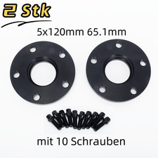 2* Spurverbreiterung 5x120mm 65.1mm für VW T5 T6.1 T7 Amarok Spurplatten Schrau