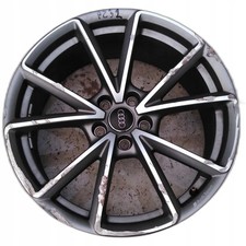 1x Alufelge 19 Zoll 8.5" 5x112 40ET Matt Silber 8W0601025EA Audi A4 Rim Wheel