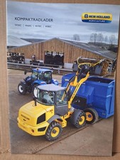 New Holland KOMPAKTRADLADER  Prospekt Traktor Schlepper
