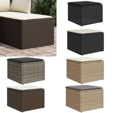 Gartenhocker Kissen Fußhocker