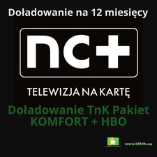12 m-cy KOMFORT+ HBO Telewizja