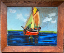 :ÖLGEMÄLDE HINTER GLAS