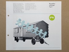 Baustellenanhänger Bauwagen