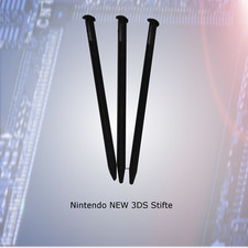 10 x Nintendo NEW 3DS  Stifte in schwarz Touch Pen  NEU