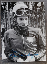 Foto Postkarte H. Baltisberger mit o. Unterschrift Motorsport Motorrad Rennsport