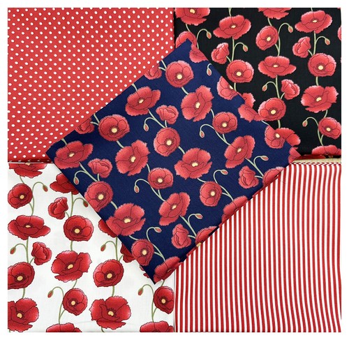 Fat quarter konvolut - quarter,