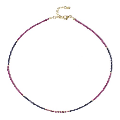 Cavill halskette rubin - halskette, 8,75ct