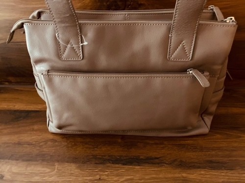 Handtasche shopper echt leder - echt,