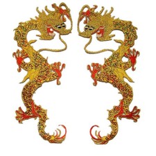 Chinesischer Drache Bestickt