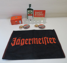 6x Jägermeister Gläser Weiß