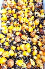 Vorgekochte Partikel Partikel