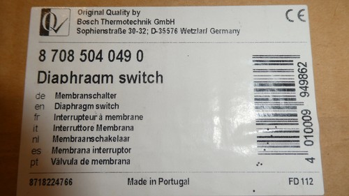 Membranschalter junkers - membranschalter,