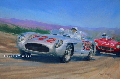 Stirling moss mercedes 300slr - moss,