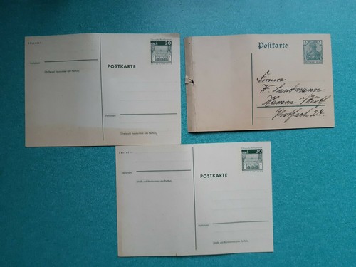 Alte postkarten pfennig - postkarten, 20