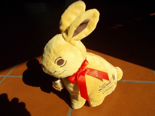 Lindt goldhase hase - goldhase, stofftier