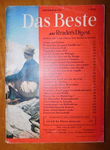 Das beste aus readers digest - aus,