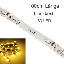 LED Beleuchtung gelb 100cm 60 LEDs Kirmes Rummel Club Disco Waggons 1 Meter S337