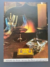 Finas die Feine Cigarette sixities retro 1966 Vintage Ad Werbung Reklame