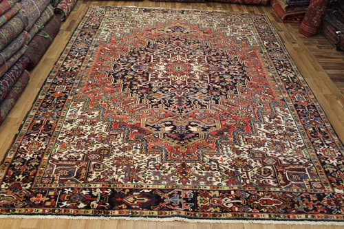 Antiker heriz teppich mit - antiker,