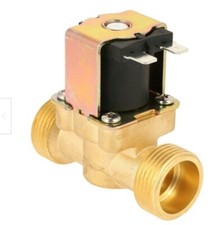 3/4" Messing Magnetventil NC