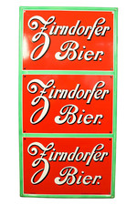 Zirndorfer Emailschild Bier