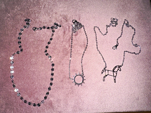 Schmuckset halskette - schmuckset, 3x