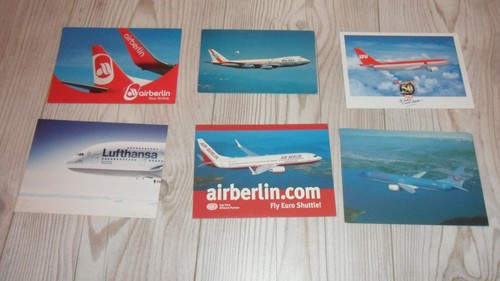 Postkarten von flugzeugen - von,