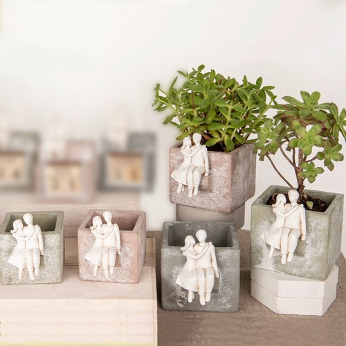 Planzenvase paar bonboniere - paar,