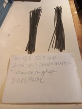 44 Stück Speichen 263mm Spokes silber 2mm