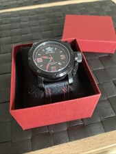 Herrenuhr Quarz Stil U-Boat / U Boot Kampftaucher Taucher  Top Neuwertig,  Box