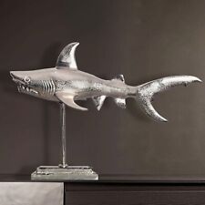 Maritime Skulptur Hai 70cm