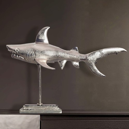 Maritime skulptur hai 70cm - maritime,