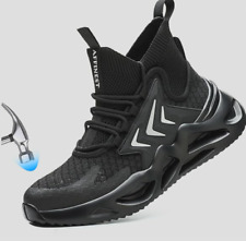 Sicherheitsschuhe Herren Leichte Stahlkappe Arbeitsschuhe Turnschuhe Gr. 43 