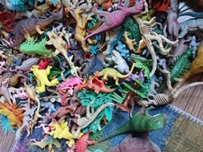  Grosses Konvolut Spielfiguren Dinosaurier 