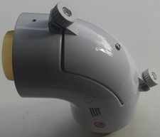 Vaillant Abgasrohr 87°-Bogen DN60/100  Luft-/Abgasführung mit Reinigungsöffnung