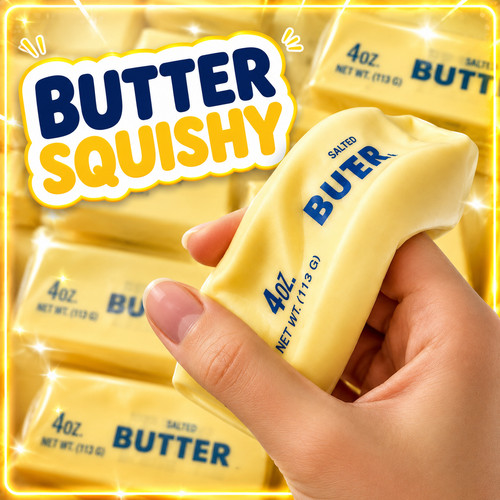 Butter stick squishy - butter,