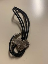 Westernkrawatte Bolo Western Krawatte Kordel Metall Texas Star Stern Kordel Tie