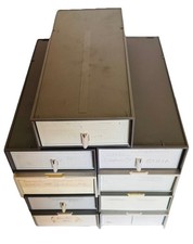 Dia Kasten stapelbar Aufbewahrungsbox mit 2 Magazinen a 50 Dias.