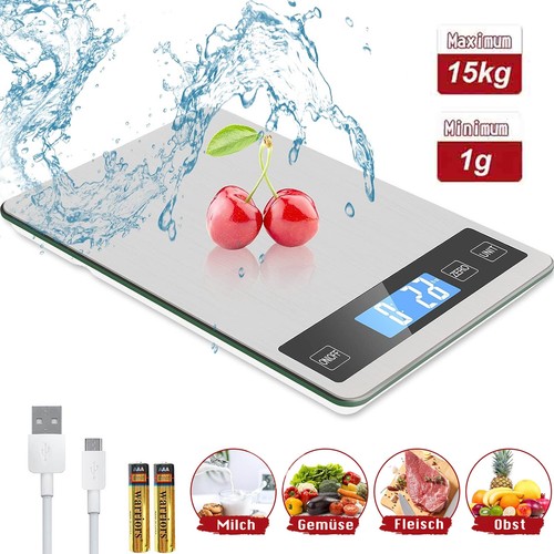 Usb digitale feinwaage 15kg - digitale, 1g/15kg