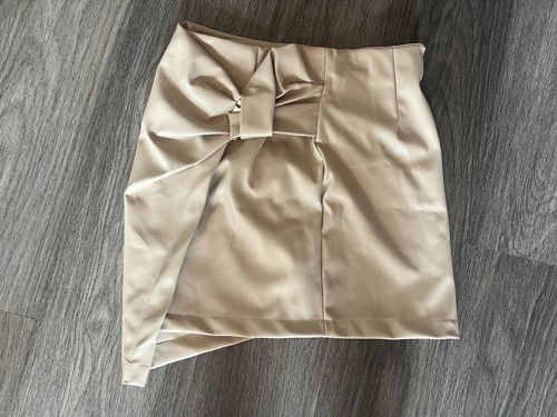 Rock minirock zip kunstleder - zip,