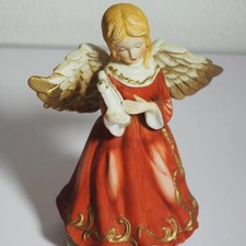 Vintage Spieluhr Engel Harfe