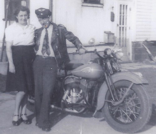 1950s snapshot foto rider auf - 1950s?,