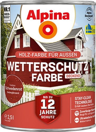 Alpina wetterschutzfarbe - alpina,