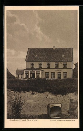 Ansichtskarte duhnen - ansichtskarte,
