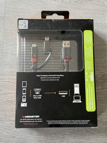 Monster 2in1 usb - hq, usb-kabel